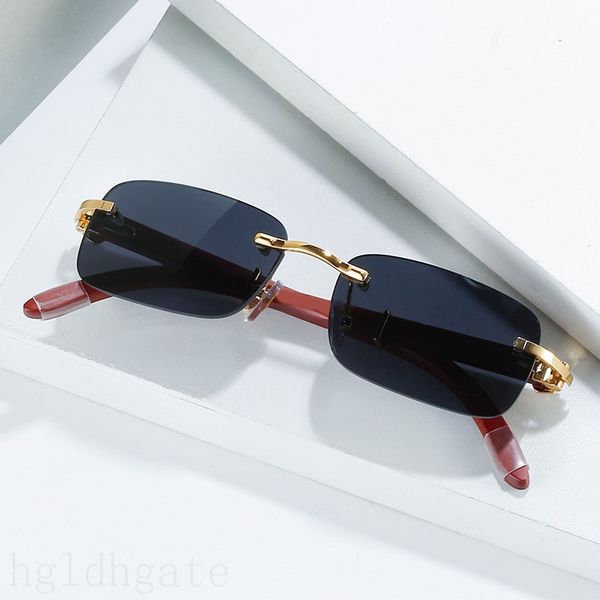 frameless designer sunglasses for women luxury glasses rectangle buffalo horn gafas de sol uv protection casual summer mens rimless sunglass, White;black
frameless designer sunglasses for women luxury glasses rectangle buffalo horn gafas de sol uv protection casual summer mens rimless sunglass, White;black