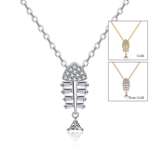 luxury cz diamond fishbone design pendant necklaces 2023 new designer necklace for women jewelry gift, Silver
luxury cz diamond fishbone design pendant necklaces 2023 new designer necklace for women jewelry gift, Silver