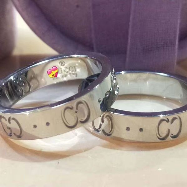 man ring wed ring designer ring rings engagement ring titanium steel letter size 5-10 band rings fashion engagement ring for woman clover ri, Silver
man ring wed ring designer ring rings engagement ring titanium steel letter size 5-10 band rings fashion engagement ring for woman clover ri, Silver