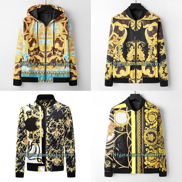 men jackets bomber jacket autumn fashion design coats striped plaid decoration outerwear hooded men overcoat zipper jacket casual outdoor do, Black;brown
men jackets bomber jacket autumn fashion design coats striped plaid decoration outerwear hooded men overcoat zipper jacket casual outdoor do, Black;brown