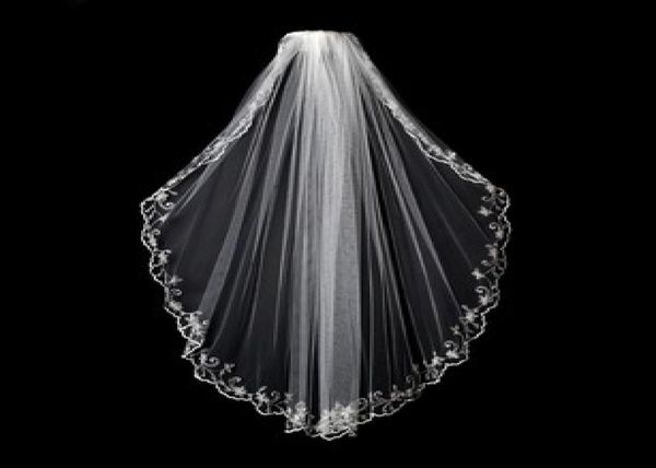new arrival wedding events wedding supplies appliques white custom made tulle beautiful bridal veil bridal accessories2721694, Black
new arrival wedding events wedding supplies appliques white custom made tulle beautiful bridal veil bridal accessories2721694, Black