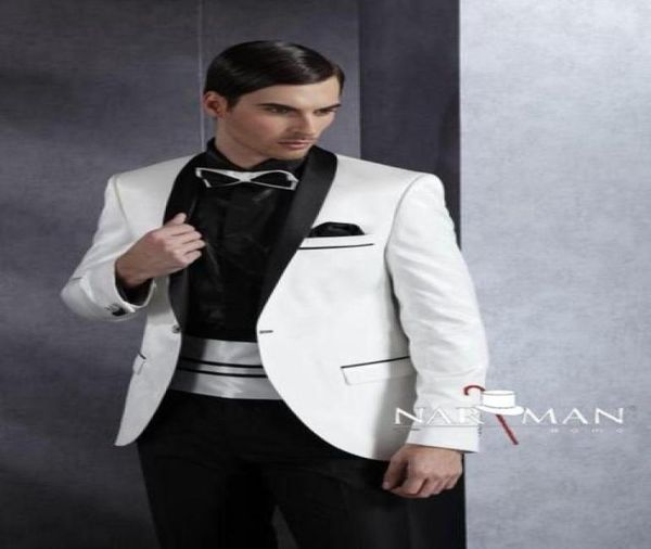selling one button shawl lape white groom tuxedos men weddingprom dresses suit jacketpantstiegirdle no 014421125, Black;gray
selling one button shawl lape white groom tuxedos men weddingprom dresses suit jacketpantstiegirdle no 014421125, Black;gray