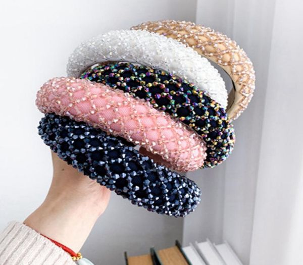 colorful crystal headband for woman luxury hand made crystal beaded sponge hair band bridal wedding party headbands eea20358246537, Slivery;white
colorful crystal headband for woman luxury hand made crystal beaded sponge hair band bridal wedding party headbands eea20358246537, Slivery;white