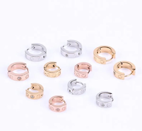 stylish new luxury designer simplicity titanium steel women earrings c shape jewelry appearance bright gift polychrome size optional, Black
stylish new luxury designer simplicity titanium steel women earrings c shape jewelry appearance bright gift polychrome size optional, Black