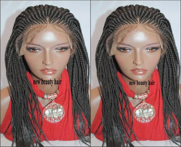 180density handmade lace frontal cornrow wig africa american women style box braid wig crochet braids lace front wig with baby hai4147796, Black
180density handmade lace frontal cornrow wig africa american women style box braid wig crochet braids lace front wig with baby hai4147796, Black