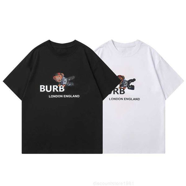 bby luxury brand t shirt men women sweatshirt bear print mens short sleeved t shirts burb designer tshirt man round neck tee cotton t-shirt, White;black
bby luxury brand t shirt men women sweatshirt bear print mens short sleeved t shirts burb designer tshirt man round neck tee cotton t-shirt, White;black