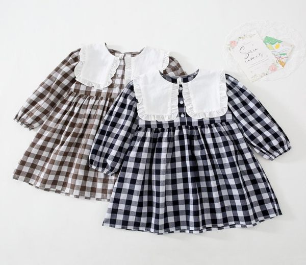 2022 spirng girls plaid dress preppy style kids ruffle lapel long sleeve dresses children cotton lattice clothing a83725962652, Red;yellow
2022 spirng girls plaid dress preppy style kids ruffle lapel long sleeve dresses children cotton lattice clothing a83725962652, Red;yellow