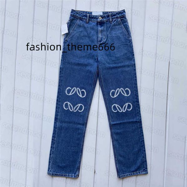 designer embroidery jeans women autumn winter jeans fashion straight pants casual style loose trouser, Blue
designer embroidery jeans women autumn winter jeans fashion straight pants casual style loose trouser, Blue