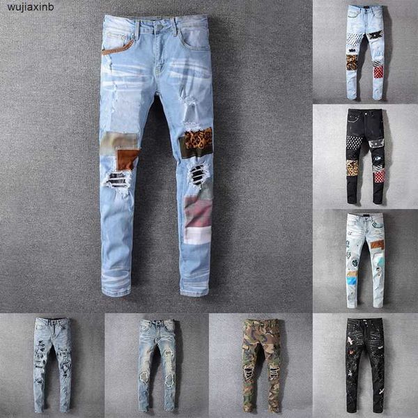 new 2023 amirs mens womens designers jeans distressed ripped biker slim straight denim for men s print army fashion mans skinny pants, Blue
new 2023 amirs mens womens designers jeans distressed ripped biker slim straight denim for men s print army fashion mans skinny pants, Blue