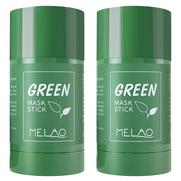 

Mererke_pretty Green Tea Clay Face Mask Stick Oil Control Anti-acne 40ml Mererke, Purple