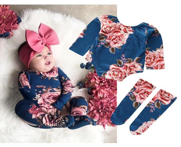 spring newborn baby bodysuits long sleeve oneck floral printed baby girls jumpsuit 100cotton baby clothing bodysuit with stockin8125052, Blue
spring newborn baby bodysuits long sleeve oneck floral printed baby girls jumpsuit 100cotton baby clothing bodysuit with stockin8125052, Blue