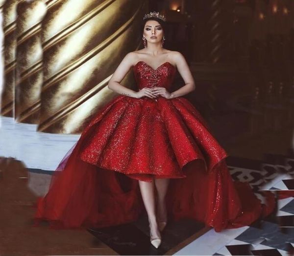 charming red sparkly prom dresses high low sequins dubai formal runway evening gowns sweetheart neck long train vestido de marriag9577562, Black
charming red sparkly prom dresses high low sequins dubai formal runway evening gowns sweetheart neck long train vestido de marriag9577562, Black