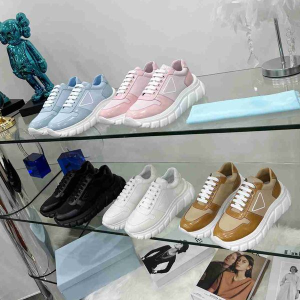luxury designer women thick sole lace up leather sneaker elevated outdoor running shoe available in 4 color size 35-41 with box, Black
luxury designer women thick sole lace up leather sneaker elevated outdoor running shoe available in 4 color size 35-41 with box, Black