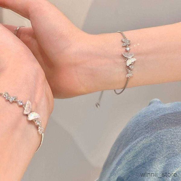 charm bracelets sweet colorful butterfly silver color adjustable bracelets for women new fashion exquisite jewelry birthday r230704, Golden;silver
charm bracelets sweet colorful butterfly silver color adjustable bracelets for women new fashion exquisite jewelry birthday r230704, Golden;silver