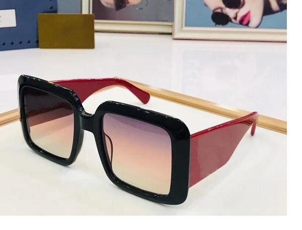 2023 women men sunglasses black red width plank full frame pink purple gradient color square glasses available with box, White;black
2023 women men sunglasses black red width plank full frame pink purple gradient color square glasses available with box, White;black