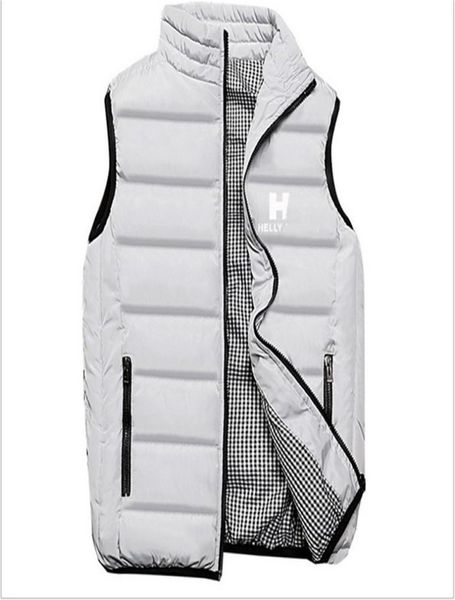 hh design padded jacket teens winter sleeveless coat wadded zipper waistcoat vest designer outwear ski clothes e2853222, Camo
