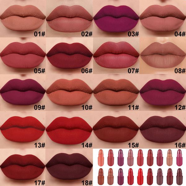lipstick 18pc cute mini capsule set nude matte long lasting waterproof lip tint girl gift red easy color cosmetics 230703
lipstick 18pc cute mini capsule set nude matte long lasting waterproof lip tint girl gift red easy color cosmetics 230703
