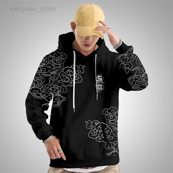 men's hoodies men's spring hoodie print hoodie men street fashion casual sweatshirt black soft hooded sweater hkd230704
men's hoodies men's spring hoodie print hoodie men street fashion casual sweatshirt black soft hooded sweater hkd230704