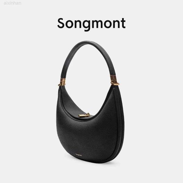 songmont songsong collection designer's crescent spring/summer new product one shoulder underarm mid size moon bend bag
songmont songsong collection designer's crescent spring/summer new product one shoulder underarm mid size moon bend bag