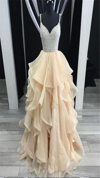glamorous a line spaghetti straps backless ruffled organza champagne tulle prom dress with beading cutout back evening gowns9882742, Black
glamorous a line spaghetti straps backless ruffled organza champagne tulle prom dress with beading cutout back evening gowns9882742, Black