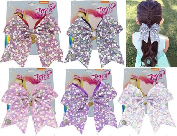 7quot jojo swia kids hair accessories sequin cheer bows hair ties children rhinestone girls ponytail holder elastic hai5419638, Slivery;white
7quot jojo swia kids hair accessories sequin cheer bows hair ties children rhinestone girls ponytail holder elastic hai5419638, Slivery;white