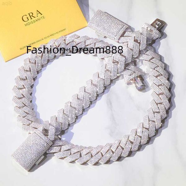 popular heavy cuban chain 4 rows 20mm width s925 silver moissanite diamond chain rapper hip hop necklace cuban link chain
popular heavy cuban chain 4 rows 20mm width s925 silver moissanite diamond chain rapper hip hop necklace cuban link chain