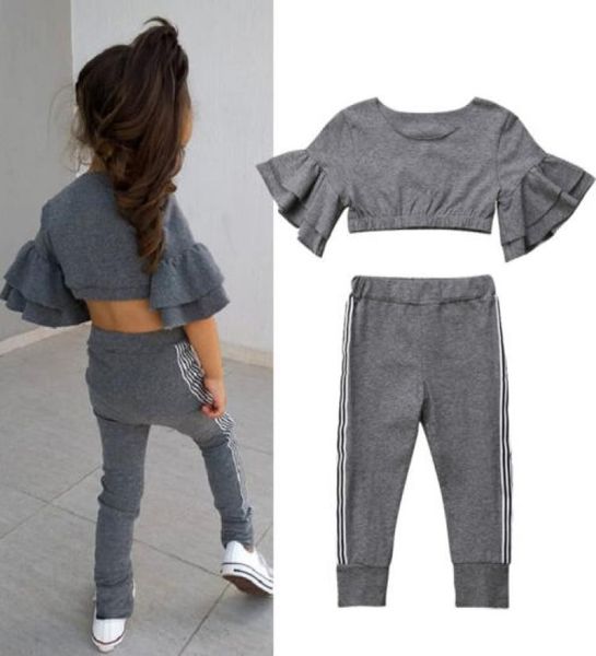 summer kids baby girls two pieces sets casual ruffles flare sleeve and pants tracksuit outfits sets girls clothes4937249, White
summer kids baby girls two pieces sets casual ruffles flare sleeve and pants tracksuit outfits sets girls clothes4937249, White
