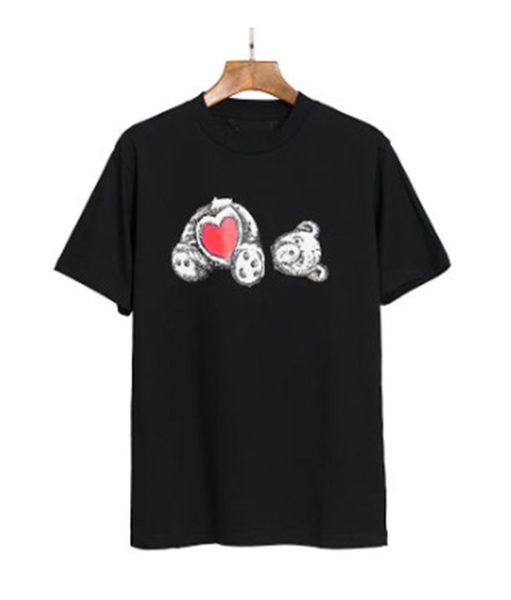 men's t-shirt luxury brand clothing label beheading bear letters fashion cotton short sleeve spring/summer trendy men's and women&, White;black
men's t-shirt luxury brand clothing label beheading bear letters fashion cotton short sleeve spring/summer trendy men's and women&, White;black