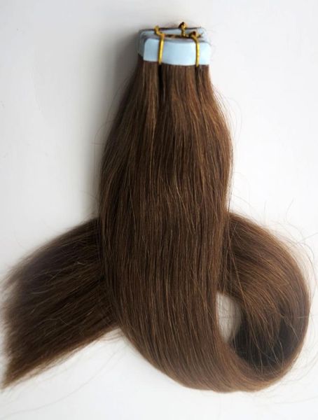 100g 40pcs glue tape hair extensions brazilian indian remy human hair 18 20 22 24inch 6medium brown skin weft hair5372042, Black 
100g 40pcs glue tape hair extensions brazilian indian remy human hair 18 20 22 24inch 6medium brown skin weft hair5372042, Black