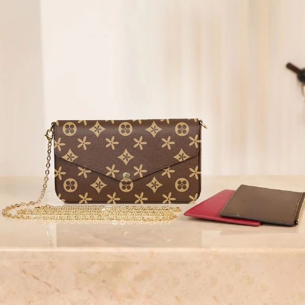 designer multi felicie pochette genuine leather women travel bag m61276 totes cross body clutch hobo toiletry kits shoulder strap handbag wa
designer multi felicie pochette genuine leather women travel bag m61276 totes cross body clutch hobo toiletry kits shoulder strap handbag wa