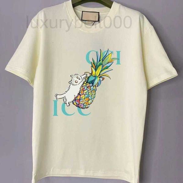 women's t-shirt designer pineapple cat t-shirt 260g pure cotton short sleeve men's and lovers loose round neck half strange x62o, White
women's t-shirt designer pineapple cat t-shirt 260g pure cotton short sleeve men's and lovers loose round neck half strange x62o, White