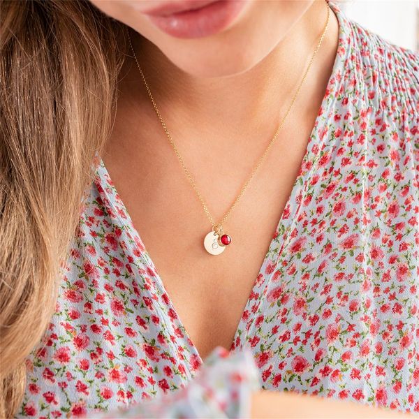 pendant necklaces initial and birthstone personalised necklace customized round stainless seel gift for mom daughter girlfriend 230704, Silver
pendant necklaces initial and birthstone personalised necklace customized round stainless seel gift for mom daughter girlfriend 230704, Silver