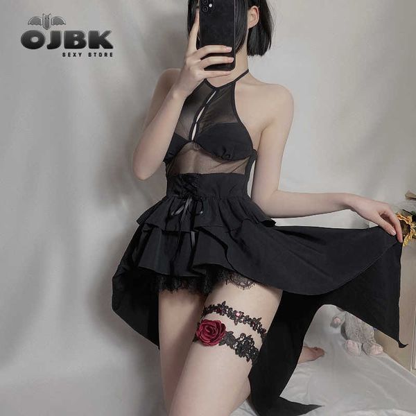 set gothic lolita cosplay costumes japanese anime demon dark character outfit dovetail skirt for women erotic lingerie new 2022hkd230703, Black;white
set gothic lolita cosplay costumes japanese anime demon dark character outfit dovetail skirt for women erotic lingerie new 2022hkd230703, Black;white
