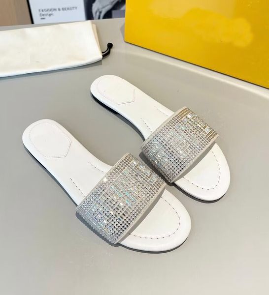 summer luxury signature sandals shoes women wide band slides flats baguette crystal embroidery lady sandalias elegant brand walking slip on, Black
summer luxury signature sandals shoes women wide band slides flats baguette crystal embroidery lady sandalias elegant brand walking slip on, Black