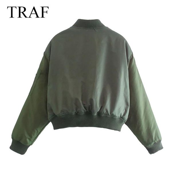 fur traf stylish lady autumn winter green jackets women fashion long sleeve zipper bomber jacket outwear women's coat street wear, Black
fur traf stylish lady autumn winter green jackets women fashion long sleeve zipper bomber jacket outwear women's coat street wear, Black