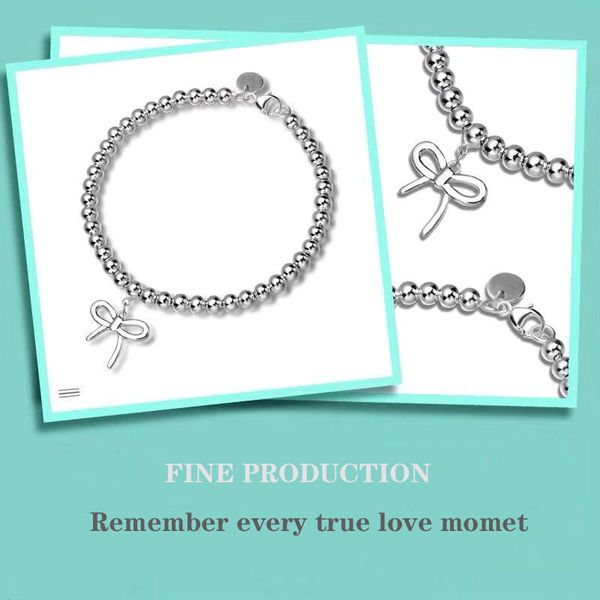 new fashion love bracelets womens butterfly bow tag 925 silver original classic t beaded bracelet elegant 4mm bead chain gold man women jewe, Black
new fashion love bracelets womens butterfly bow tag 925 silver original classic t beaded bracelet elegant 4mm bead chain gold man women jewe, Black