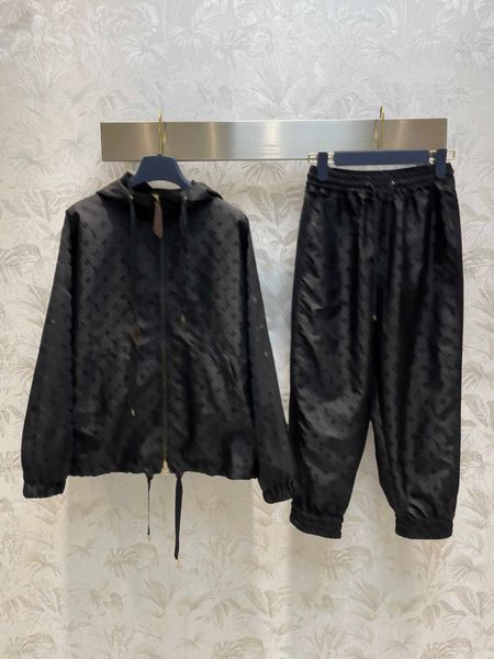 stylish handsome womens two piece set hooded jacket long pants hardware accessories drawstring double pocket design grid patchwork trouser 3, White
stylish handsome womens two piece set hooded jacket long pants hardware accessories drawstring double pocket design grid patchwork trouser 3, White