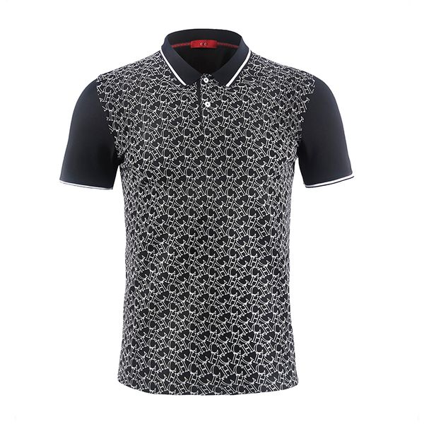 brand summer men polo cotton t shirt golf wear men short sleeve business tee shirts men's luxury t-shirt, White;black 
brand summer men polo cotton t shirt golf wear men short sleeve business tee shirts men's luxury t-shirt, White;black