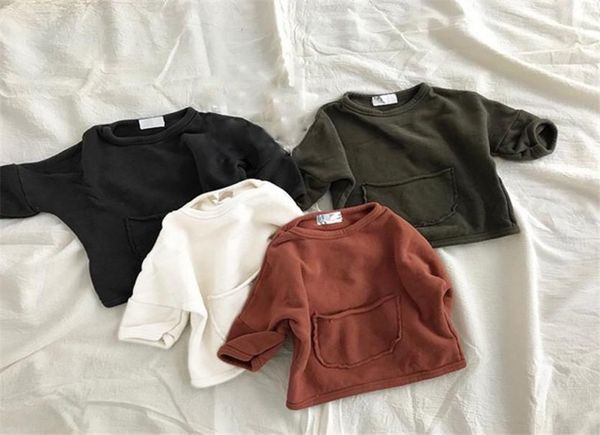 jk korean style ins little boys girls sweatshirts designer pockets spring autumn fashions children bountique clothes sweate3048020, Black
jk korean style ins little boys girls sweatshirts designer pockets spring autumn fashions children bountique clothes sweate3048020, Black