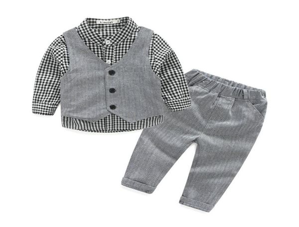 kids gentleman baby boy clothes long sleeve shirtvestcasual pants for wedding and party newborn baby clothes7306150, White
kids gentleman baby boy clothes long sleeve shirtvestcasual pants for wedding and party newborn baby clothes7306150, White