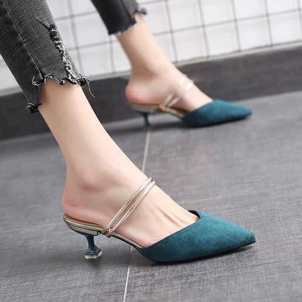 sandals half trailer high heels with a stylish exterior. spring/summer new for women slim and versatile fairies. two pairs of sandals 230626, Black
sandals half trailer high heels with a stylish exterior. spring/summer new for women slim and versatile fairies. two pairs of sandals 230626, Black
