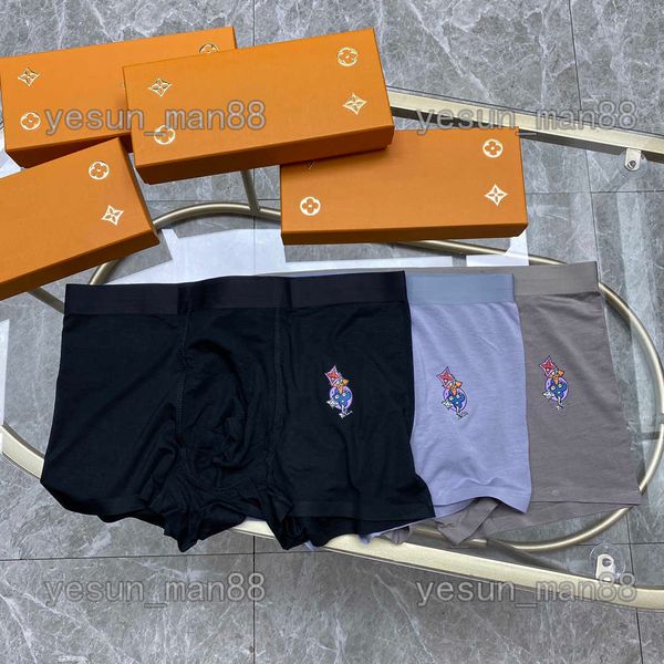 designer luxury louiseitys mens classic underwear solid color boxer pants cotton breathable comfortable underpants three piece with box, Black;white
designer luxury louiseitys mens classic underwear solid color boxer pants cotton breathable comfortable underpants three piece with box, Black;white