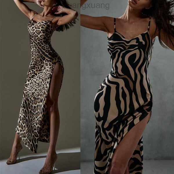 print leopards dresses swing collar sleeveless maxi slit fashion print bodycon split backless tube sling dress, White
print leopards dresses swing collar sleeveless maxi slit fashion print bodycon split backless tube sling dress, White
