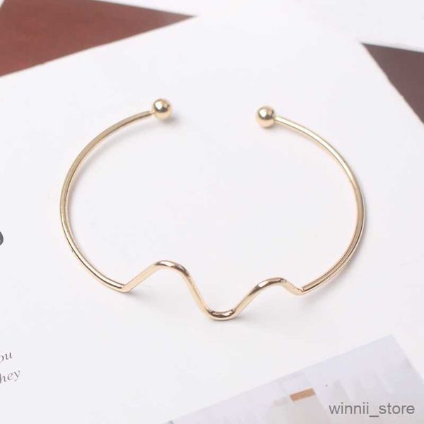 charm bracelets new fashion adjustable heartbeat bilezik cuff opening bracelet for women jewelry gift simple smooth mujer pulseras girl r230, Golden;silver
charm bracelets new fashion adjustable heartbeat bilezik cuff opening bracelet for women jewelry gift simple smooth mujer pulseras girl r230, Golden;silver