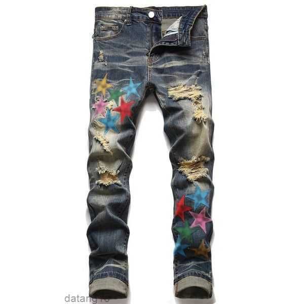 mens designer jeans no rips skinny amirri for men ripped pants with holes denim man shirt straight leg slim fit zipper amari hip hop bikers, Blue
mens designer jeans no rips skinny amirri for men ripped pants with holes denim man shirt straight leg slim fit zipper amari hip hop bikers, Blue