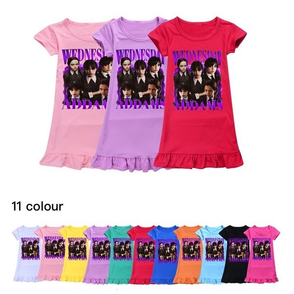 girl s dresses wednesday addamm kids summer addams sleep dress baby girls cute toddler birthday 230704, Red;yellow
girl s dresses wednesday addamm kids summer addams sleep dress baby girls cute toddler birthday 230704, Red;yellow
