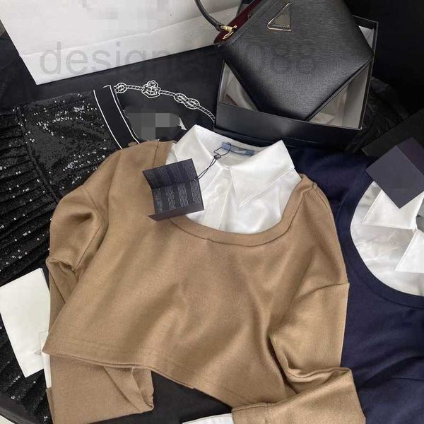 women's knits & tees designer temperament slim fit style fake two piece short fashion lazy casual soft skincare cotton pullover knit sh, White
women's knits & tees designer temperament slim fit style fake two piece short fashion lazy casual soft skincare cotton pullover knit sh, White