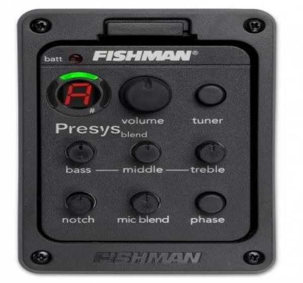 fishman presys blend 301 dual mode guitar preamp eq tuner piezo pickup equalizer system with mic beat board in stock9021508
fishman presys blend 301 dual mode guitar preamp eq tuner piezo pickup equalizer system with mic beat board in stock9021508