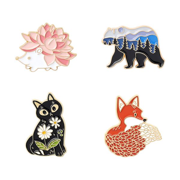 sell fox polar bear cat animal brooches pin cute kids brooches fit hat backpack clothes brooches for women anti-nip slip prevent buckle priv, Gray
sell fox polar bear cat animal brooches pin cute kids brooches fit hat backpack clothes brooches for women anti-nip slip prevent buckle priv, Gray