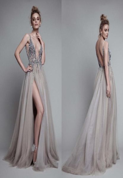 2019 berta dresses evening wear deep vneck backless sequins formal gowns beaded illusion aline party dress4706250, Black;red
2019 berta dresses evening wear deep vneck backless sequins formal gowns beaded illusion aline party dress4706250, Black;red